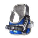 Imagen secundaria del producto Pechera Service Dog Unicolor Para Mascotas. Pechera anti-tirones, cuenta con hebillas ajustables, broches de seguridad, velcro adhesivo personalizable a los costados y anillo tipo D en la parte superior e inferior para fijar la correa. Material: Poliéster, metal Color: Rojo, azul, negro, rosado Disponible: Razas medianas y grandes. Medidas: TALLA S CUELLO 30-41 CM TORSO MIN-MAX 41-53 CM PESO MAXIMO – APROX 5-11 KG, TRAILLA 1,20 CM TALLA M: CUELLO  40-53 CM TORSO MIN-MAX 56-58 PESO MAXIMO – APROX 11-23 KG TALLA L: CUELLO 46-66 CM TORSO MIN-MAX 61-76 CM PESO MAXIMO APROX 23-36 KG TALLA XL: CUELLO 70-81 CM TORSO  MIN-MAX 70-82 CM PESO MAXIMO – APROX 36-50 KG TALLA XXL: CUELLO  77-98 CM TORSO MIN-MAX 86-102CM PESO MAXIMO – APROX 51-80 KG