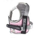 Imagen secundaria del producto Pechera Service Dog Unicolor Para Mascotas. Pechera anti-tirones, cuenta con hebillas ajustables, broches de seguridad, velcro adhesivo personalizable a los costados y anillo tipo D en la parte superior e inferior para fijar la correa. Material: Poliéster, metal Color: Rojo, azul, negro, rosado Disponible: Razas medianas y grandes. Medidas: TALLA S CUELLO 30-41 CM TORSO MIN-MAX 41-53 CM PESO MAXIMO – APROX 5-11 KG, TRAILLA 1,20 CM TALLA M: CUELLO  40-53 CM TORSO MIN-MAX 56-58 PESO MAXIMO – APROX 11-23 KG TALLA L: CUELLO 46-66 CM TORSO MIN-MAX 61-76 CM PESO MAXIMO APROX 23-36 KG TALLA XL: CUELLO 70-81 CM TORSO  MIN-MAX 70-82 CM PESO MAXIMO – APROX 36-50 KG TALLA XXL: CUELLO  77-98 CM TORSO MIN-MAX 86-102CM PESO MAXIMO – APROX 51-80 KG