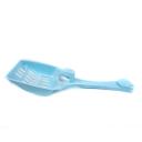 Imagen secundaria del producto Pala Para Mascotas. Pala fácil de manejar, cuenta con orificios que hacen un efecto colador para recoger solo los desperdicios de su mascotas. Material: Plástico Color: Azul, rosado, verde Disponible: Razas pequeñas y medianas.