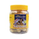 Imagen que muestra el producto Galleta Vitacrunch Avena 100Gr, 250Gr, 500Gr. Galleta VITA CRUNCH suplemento alimenticio como complemento a la dieta de su mascota. Presentación de 100gr y 500gr. Ingredientes: Harina trigo y/o avena y/o integral, harina de maíz, grasa vegetal, higado hidrolizado. Disponible: Perros de todas las razas y edades.