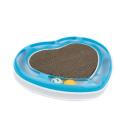 Imagen secundaria del producto Juguete Pista De Pelotas  Para Mascotas. Juguete interactivo, cuenta con pista de pelotas, rascador en el medio y bolsita de catnip. Material: Plástico, cartón Color: Azul, rosado, verde Disponible: Razas pequeñas.