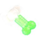 Imagen secundaria del producto Juguete Mordaza Elefante Para Mascotas. Juguete mordaza elefante macizo. Material: Plástico Color: Azul, verde Disponible: Razas pequeñas y medianas