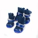 Imagen secundaria del producto Zapatos De Tela Suela Maciza Para Mascotas. Zapatos para mascotas, cuenta con malla antitranspirante, velcro ajustable y almohadillas rigidas. Talla 1. Talla 2 Material: Poliéster, sintético Color: Verde, rosado, azul, negro Disponible: Razas pequeñas. Medidas: Talla 1 : Largo4 cm * Ancho 5.5 cm Talla 2: Largo 5.5cm * Ancho 4cm