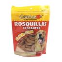 Imagen que muestra el producto Rosquillas Canamor Crick Can 90Gr. Suplemento alimenticio ideales para acompañar el programa de adiestramiento y obediencia canina. Ingredientes: Harina de trigo, maregarina, torta de soya, hidrolizado de higado de cerdo y/o pollo. Presentación: 90gr Disponible: Para perros de todas las razas y edades.