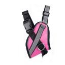 Imagen que muestra el producto Pechera  Fly Harness Para Mascotas. Pechera tipo Police con tejido reflectivo y correas ajustables. Material: Poliéster, metal Color: Negro, rosado Estampado: Spider Man, Batman. Disponible: Razas pequeñas, medianas y grandes