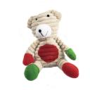 Imagen que muestra el producto Oso De Felpa Para Mascotas. Juguete de tela osito, cuenta con sonido interno. Material: Poliéster Color: Disponible en la foto Disponible: Razas medianas y grandes