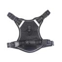 Imagen secundaria del producto Pechera Cuatro Broches Para Mascotas. Pechera anti-tirones cuenta con tejido reflectivo, hebillas ajustables y broches de seguridad. “Material: Poliéster Color: Rosado, negro, café militar, azul militar Disponible: Razas pequeñas y medianas.”