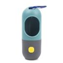 Imagen secundaria del producto Porta Bolsa Con Linterna. Porta bolsa con linterna para mascotas, cuenta con sistema de enrosque para poder introducir las bolsas y gancho para fijar a la correa o arnés. Pilas tipo reloj. Material: Plástico Color: Verde, rosado, azul Disponible: Razas pequeñas, medianas y grandes.