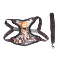 Imagen secundaria del producto Pechera Tipo Chaleco Estampado Para Mascotas. Pechera estampada con velcro ajustable, broche de seguridad y anillos tipo D para ajustar la correa  Material: Poliéster Estampado: Marvel, Paw Patrol, Pokemon, Dragon Ball.  Disponible: Razas pequeñas y medianas.