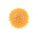 Imagen secundaria del producto Pelota De Dentición Con Luz Del Para Mascotas. Pelota con superficie en forma de púas, sonido y luz led interna. Material: Caucho Color: Amarillo, naranja, rosado, verde, azul, morado Disponible: Razas pequeñas.