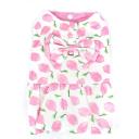 Imagen secundaria del producto Vestido Estampado Para Mascotas. Vestido estampado para mascotas, cuenta con botones y anillo tipo D para fijar la correa. Material: Poliéster Color: Azul, morado, rosado DIsponible: Razas pequeñas.