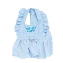 Imagen secundaria del producto Vestido Jean Mershop. Vestido Jean para mascotas, cuenta con velcro en el costado para ajustar y anillo tipo D para fijar la correa. “Material: Mezclilla Color: Azul claro, azul oscuro Disponible: Razas pequeñas”